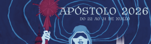 Cartel oficial de las Fiestas del Apóstol 2026 en Santiago de Compostela